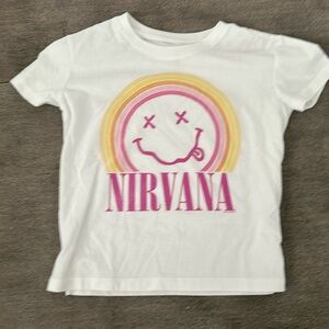Nirvana tee shirt kids